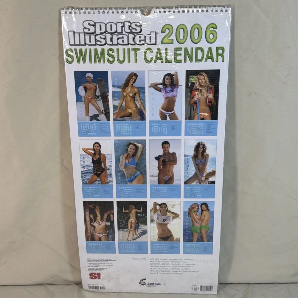 Sports Illustrated 2006 Swimsuit Calendar Ana Beatriz Barros New Sealed